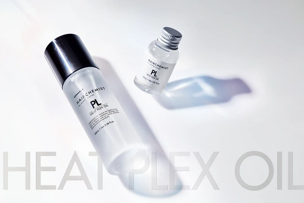 【09/21新発売】HAIRCHEMIST - ヘアケミスト PL「HEAT PLEX OIL」の画像| TAMARIS タマリス CREATING HAIR BEAUTY SINCE 1949